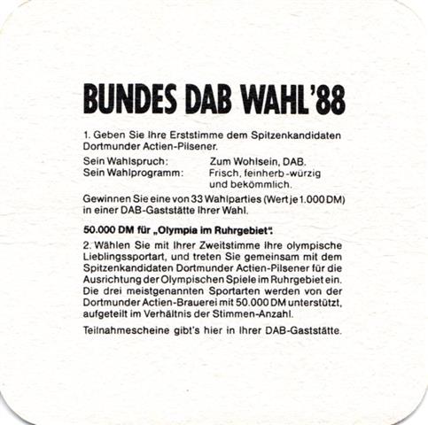 dortmund do-nw actien quad 7b (185-bundes dab wahl-schwarz)
